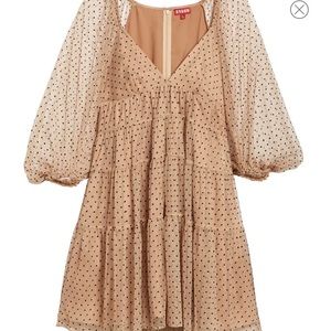 Staud Meadow Dot Minidress